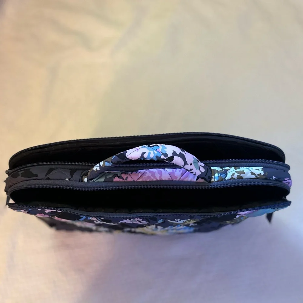Vera Bradley Chrysanthemum Crush Shoulder Crossbody Laptop Case NWT